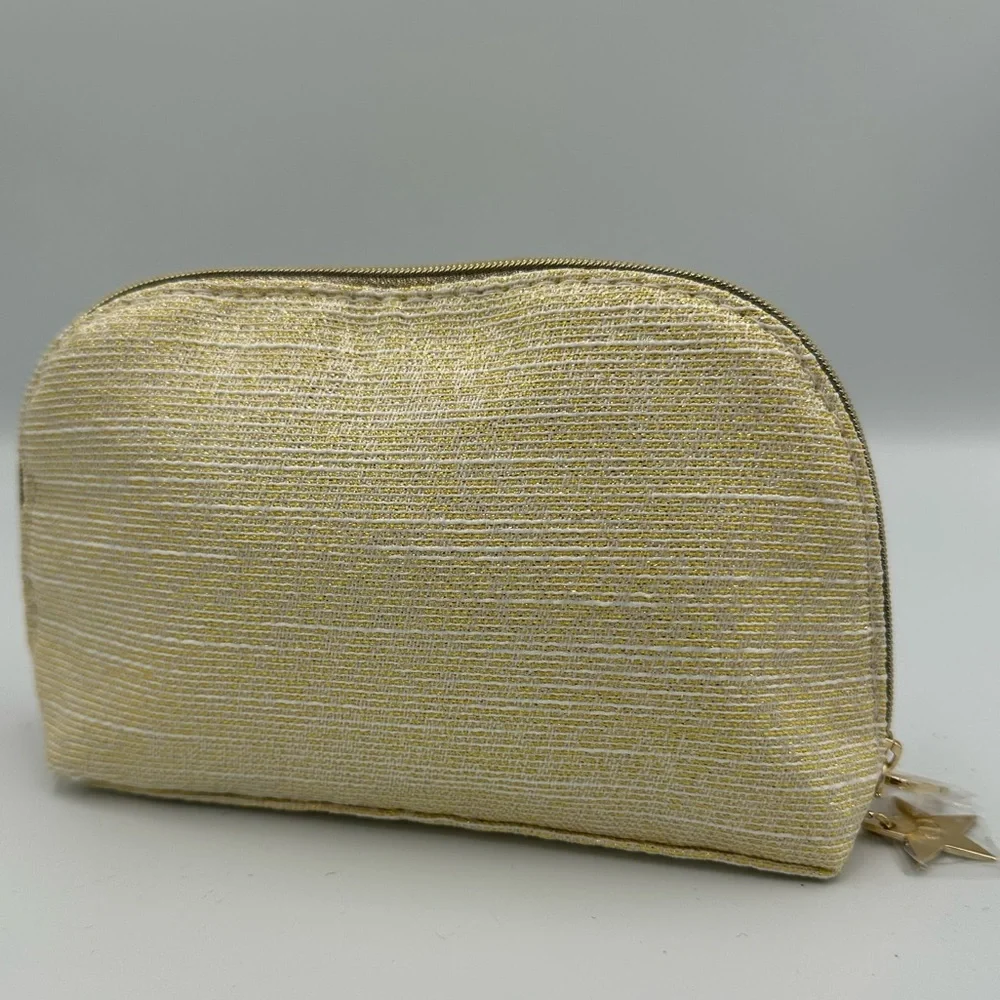 New Dior Gold Cosmetic Pouch With Box – Limited Edition Gift
